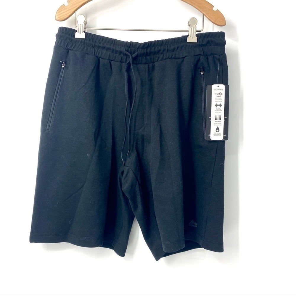 RBX 10” training shorts black M NWT!